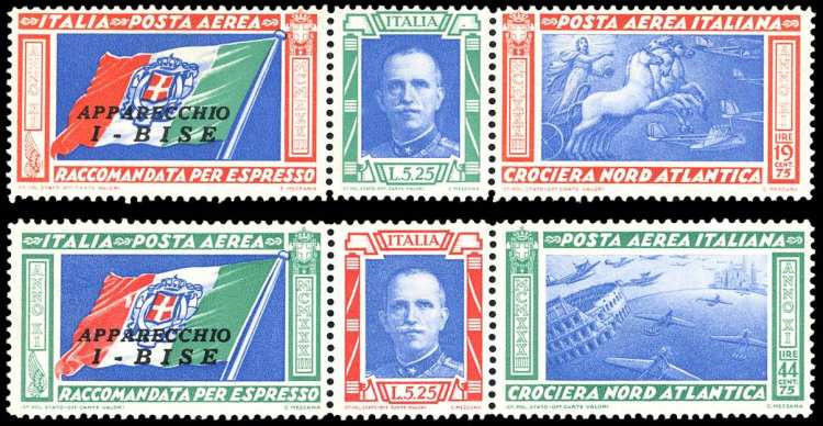 1933 - Trittici I-BISE (51C/52C), ... 