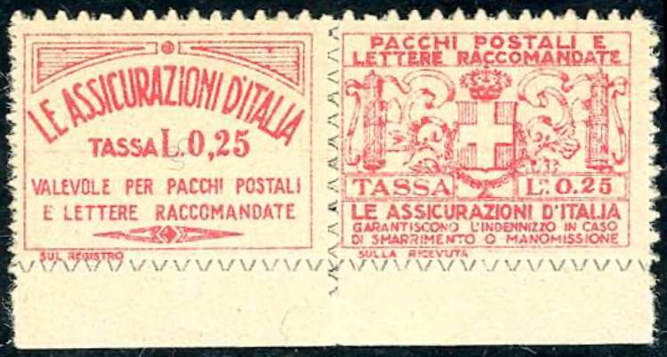 1926 - 25 cent. Assicurazioni ... 