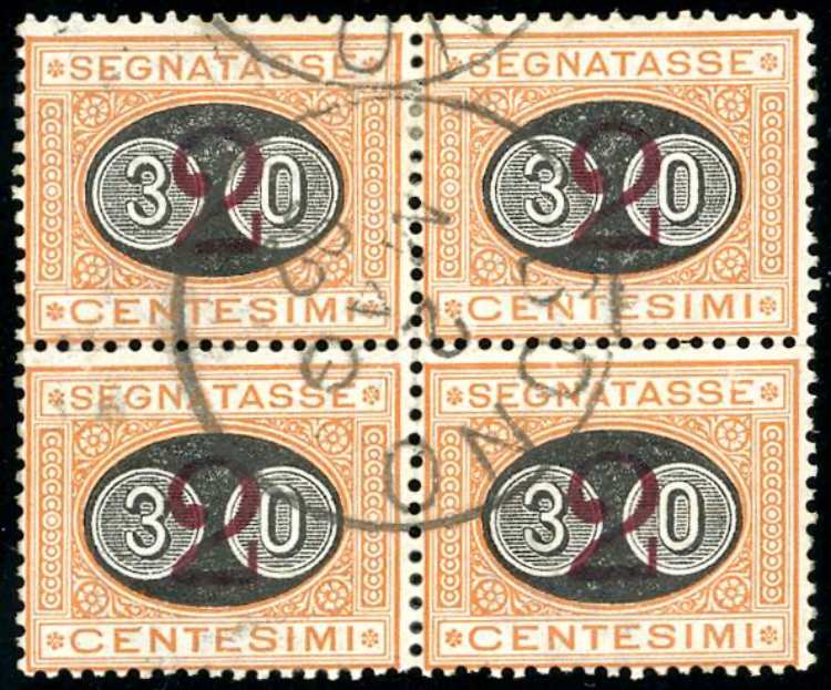 1891 - 30 cent. su 2 cent. ... 