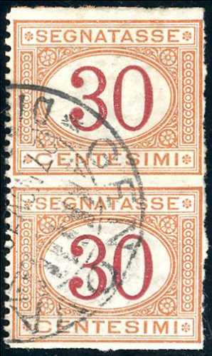 1890 - 30 cent. arancio e ... 