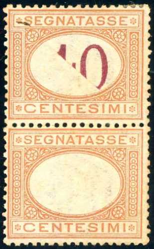1890 - 40 cent. arancio e ... 
