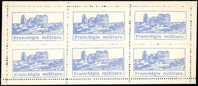 1943 - Franchigia, azzurro ... 