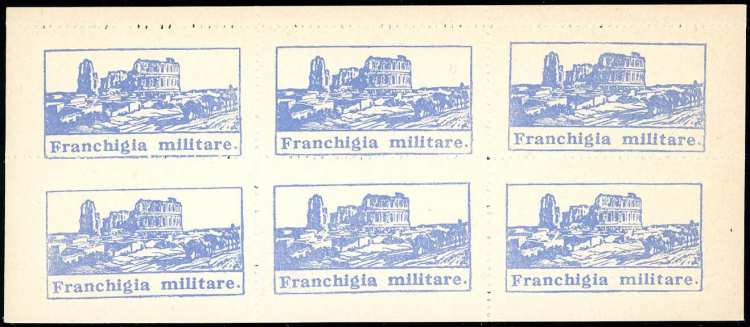 1943 - Franchigia, azzurro ... 
