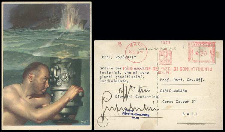 1943 - Splendida cartolina ... 