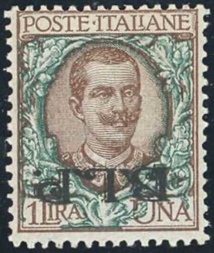 1922 - 1 lira soprastampa BLP del ... 