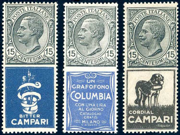 1924 - 15 cent. Bitter Campari, ... 