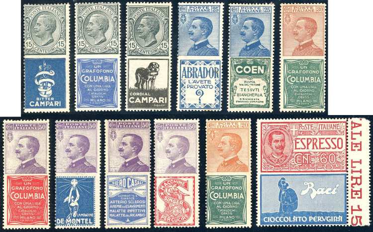 1924/25 - Dodici esemplari nuovi ... 