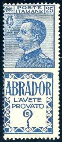 1924 - 25 cent. Abrador (4), ... 