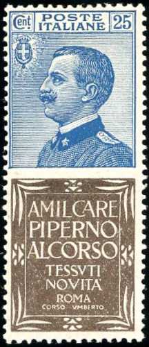 1924 - 25 cent. Piperno (6), ... 