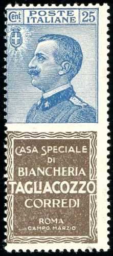 1924 - 25 cent. Tagliacozzo (8), ... 