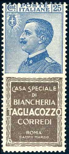 1924 - 25 cent. Tagliacozzo (8), ... 