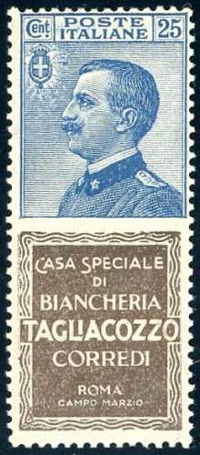 1924 - 25 cent. Tagliacozzo (8), ... 