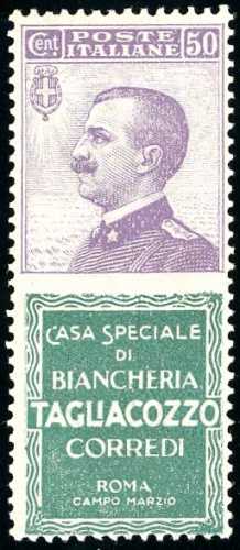 1924 - 50 cent. Tagliacozzo (17), ... 