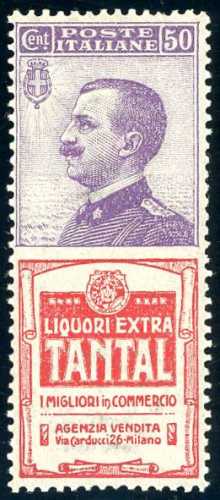 1924 - 50 cent. Tantal (18), ... 