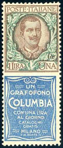 1924 - 1 lira Columbia (19), ... 