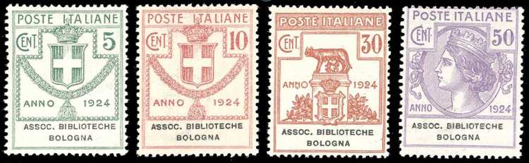 ASSOC. BIBLIOTECHE BOLOGNA 1924 -  ... 