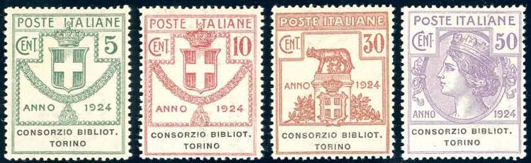 CONSORZIO BIBLIOT.TORINO 1924 - ... 