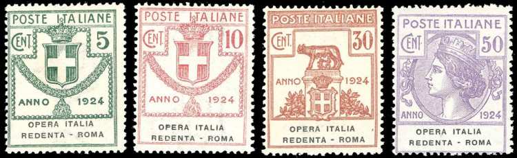 OPERA ITALIA REDENTA - ROMA 1924 - ... 