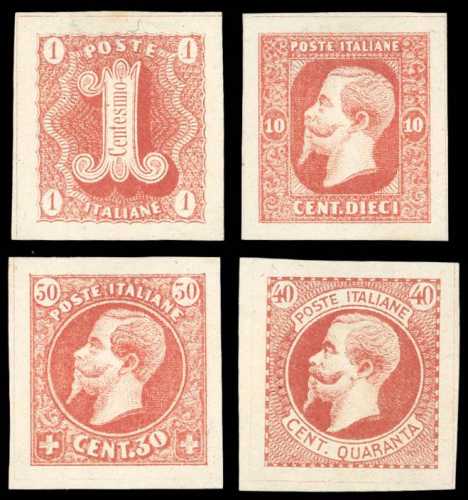 1863 - Saggi Ronchi, quattro ... 