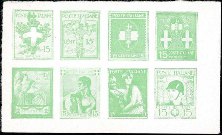 1922 - 15 cent. Saggi Arduini, ... 