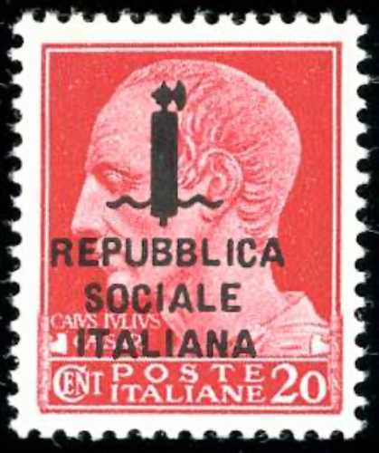 1944 - 20 cent. soprastampato ... 