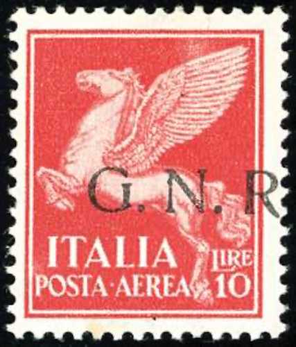 1944 - 10 lire soprastampa G.N.R. ... 