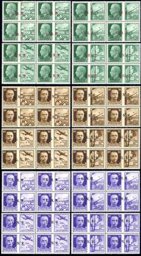 1943 - Serie completa in blocchi ... 