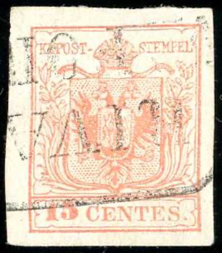 1852 - 15 cent. (6), perfetto, ... 