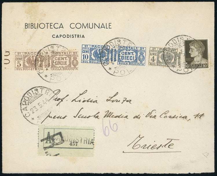 1944 - 4 lire, la sola sezione di ... 