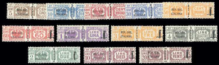 1944 - Soprastampati, serie ... 