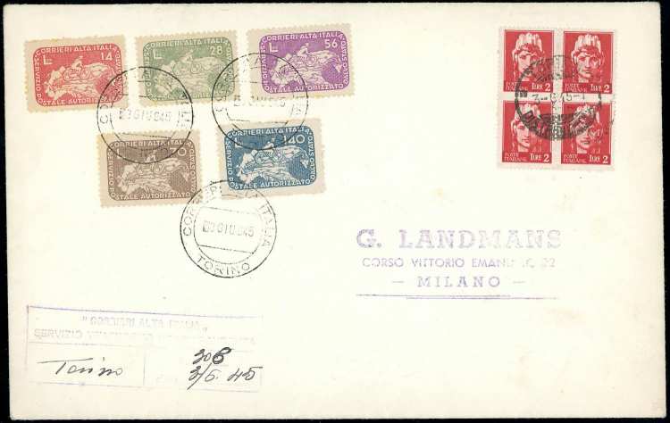 CORALIT 1945 - Ciclista, serie ... 