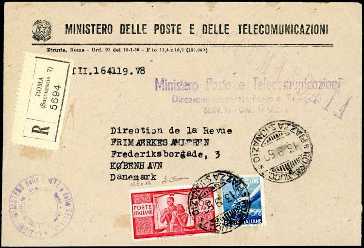 1950 - 100 lire Democratica, carta ... 