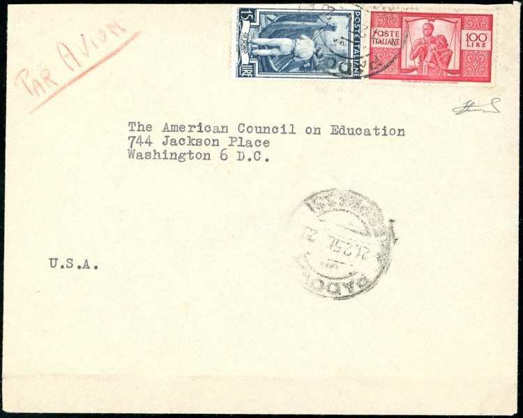 1951 - 100 lire Democratica, carta ... 
