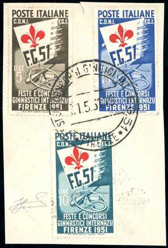 1951 - Ginnici, serie completa ... 