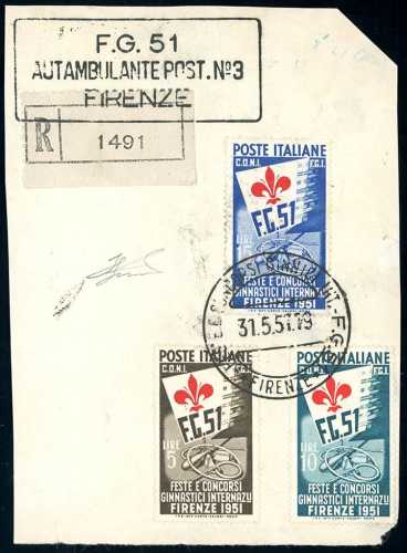 1951 - Ginnici, serie completa ... 