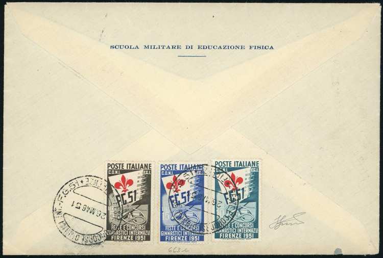 1951 - Ginnici, serie completa con ... 