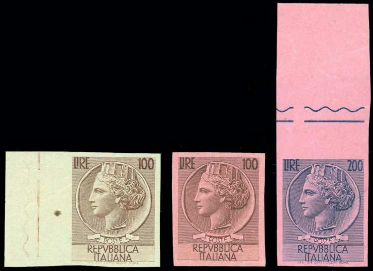 1954 - 100 e 200 lire Turrita ... 