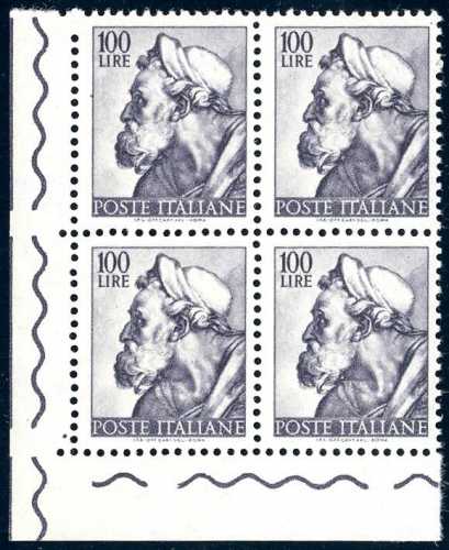 1961 - 100 lire Michelangiolesca, ... 