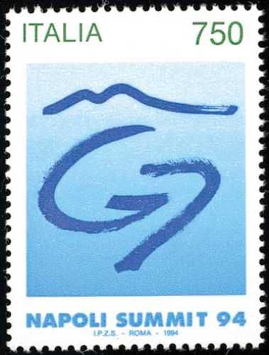 1994 - 750 lire G7, non emesso, ... 