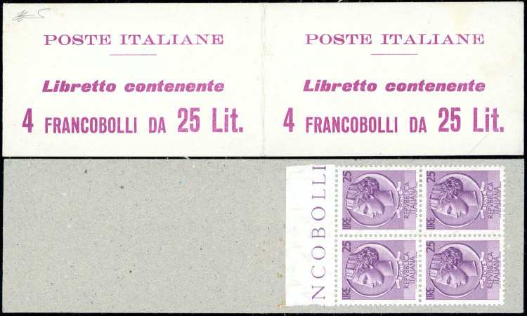 1959/60 - Libretto Poste Italiane, ... 
