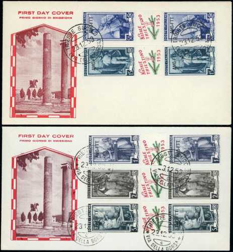 1953 - 1 lira. 2 lire, 5 lire, 10 ... 