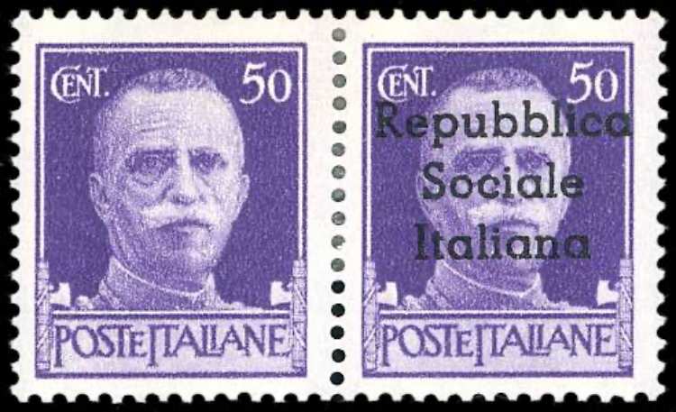 TERAMO 1944 - 50 cent., coppia ... 