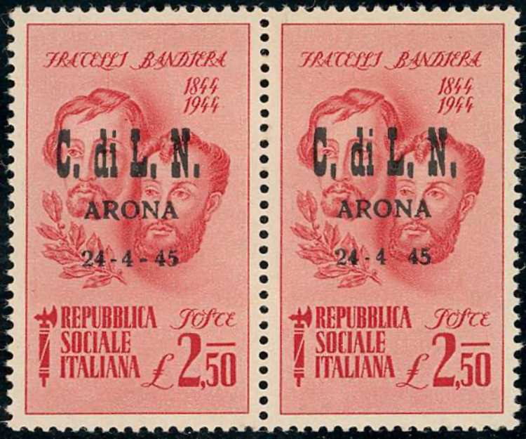 ARONA 1945 - 2,50 Fratelli ... 