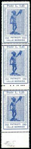 VALLE BORMIDA 1945 - 1,25 lire ... 