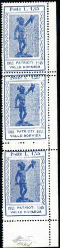 VALLE BORMIDA 1945 - 1,25 lire ... 