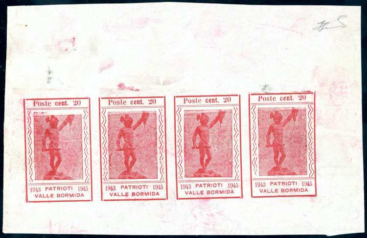 VALLE BORMIDA 1945 - 10 cent. ... 