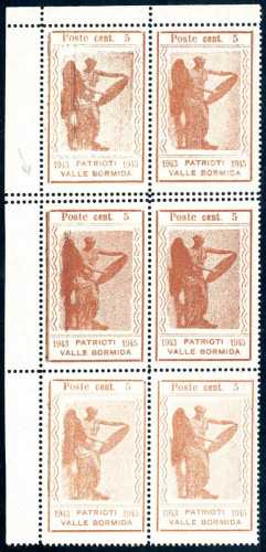 VALLE BORMIDA 1945 - 5 cent. ... 