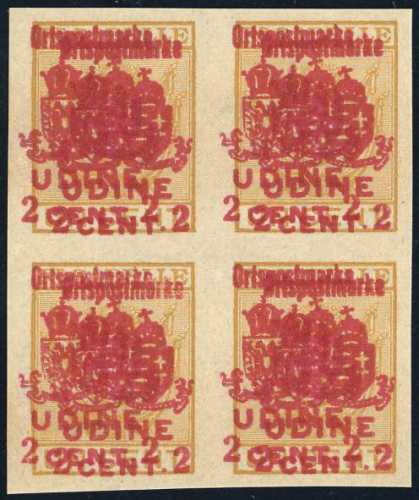 OCCUPAZIONE AUSTRIACA RECAPITO ... 