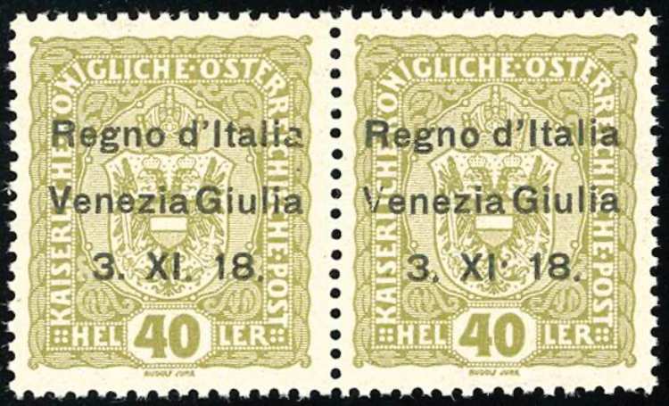 VENEZIA GIULIA 1918 - 40 h. ... 