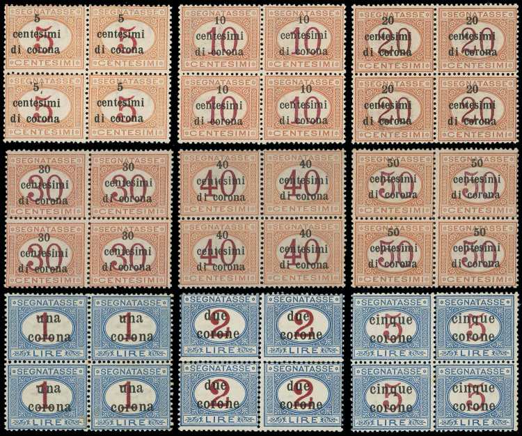 TRENTO E TRIESTE SEGNATASSE 1919 - ... 